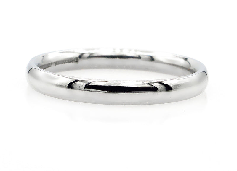 Benchmark 3mm, size 11 Solid Platinum 950 Plain Wedding Band Ring Comfort Fit