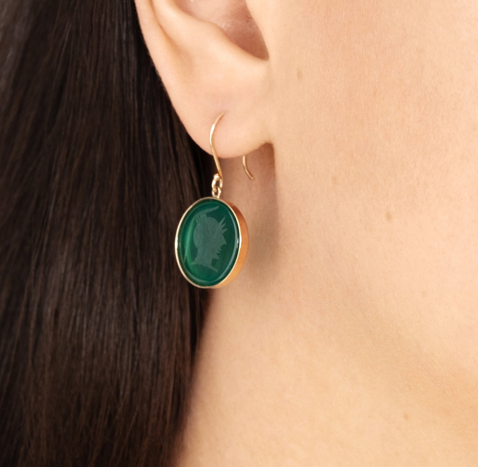 earrings-green-onyx-round-