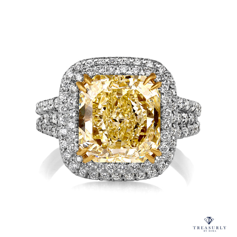 4.49 canary yellow diamond Clearance